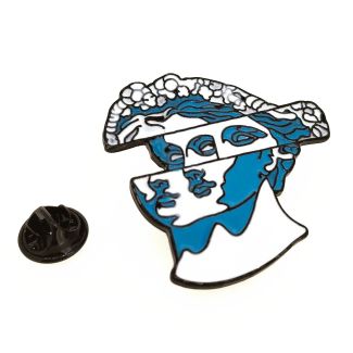 Pin de solapa Cara efecto visual mod 40x40mm - Gemelolandia