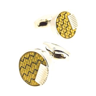 Gemelos para Camisa Nacar Plated 18mm - Gemelolandia