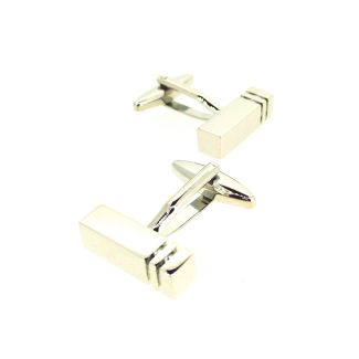 Gemelos de Camisa Grabable Rectangular 20x5mm - Gemelolandia