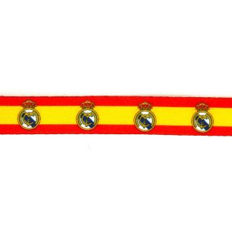 6 Pulseras Impresas Bandera España Real Madrid - Gemelolandia