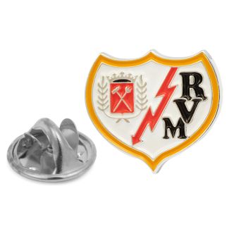 Gemelli camicia Rayo Vallecano de Madrid Smaltato a colori -20x15mm-Spilla