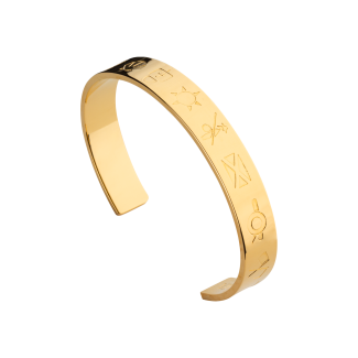 Pulsera Alma Hispania Baño Oro 16cm  -Gemelolandia