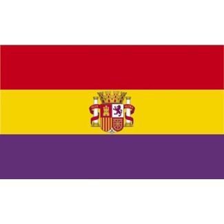 Bandera Segunda Republica Española 150x90cm - Gemelolandia