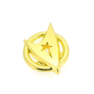 Broche Logo Star Trek Dorado - Gemelolandia