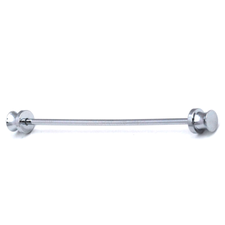 Collar Bar Alfiler de Cuello Steel Hat End 01