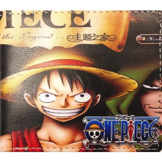 Cartera One Piece Monkey D Luffy & Portgas D Ace - Gemelolandia