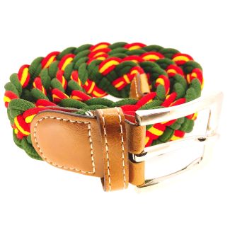 Cinturón Elástico Verde Colores España Talla 105  - Gemelolandia