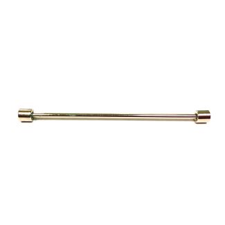 Collar Bar Alfiler de Cuello Plated Tubular End 01
