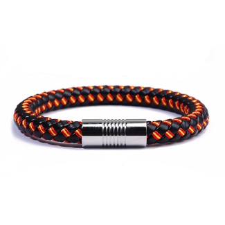 Compra la Pulsera de Banderas de España Cierre Acero Inoxidable. Comprar Pulseras en Gemelolandia