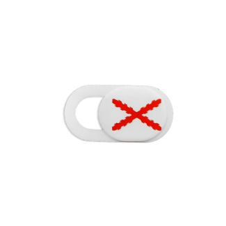 Tapa camara movil de la bandera de españa - 18x9mm - Antiespias
