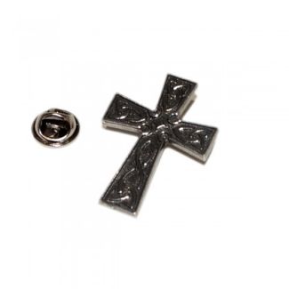 Pin de Solapa Cruz Celta Plated 35x25mm - Gemelolandia