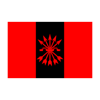 Bandera Falange Española 90x150cm - Gemelolandia