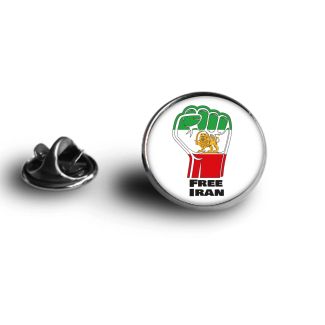 Pin Liberen a Iran - Bandera minimalista de iran - lucha por irán - gemelolandia