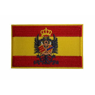GEMELOLANDIA PARCHE BANDERA DE ESPAÑA TERCIO DE LA ARMADA TEAR - PARCHE BANDERA DE ESPAÑA - PARCHES BORDADOS PARA PLANCHAR - PARCHES DE CALIDAD PARA PLANCHAR