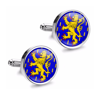 Gemelos de Camisa Magglass Banderas Regiones Francia Franche-Comte - Gemelolandia