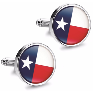 Gemelos de Camisa Magglass del Estado de Texas 16mm - Gemelolandia