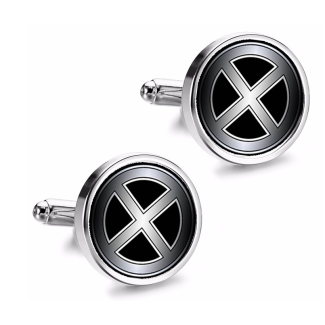 Gemelos de Camisa Magglass X-Men Logo - Gemelolandia