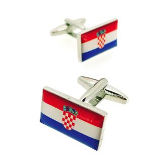 Gemelos para Camisa Bandera Nacional de la República de Croacia - Gemelolandia