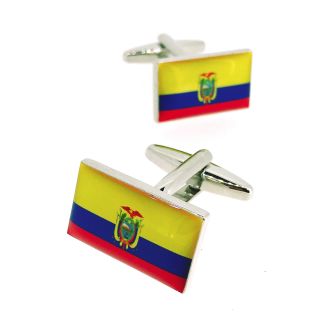 Gemelos para Camisa Bandera Nacional de la República del Ecuador - Gemelolandia