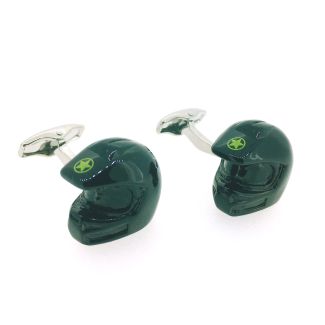 Gemelos para Camisa Casco de Moto Negro 01