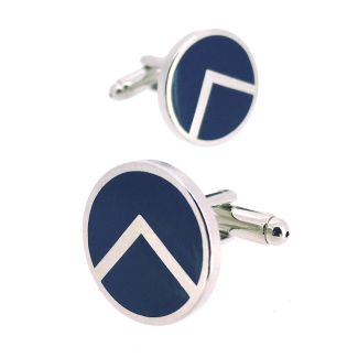 Gemelos para Camisa Escudo Hopllta Lambda Azul - Gemelolandia