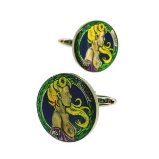 Gemelos para Camisa Hobo Coin Blonde Lady - Gemelolandia