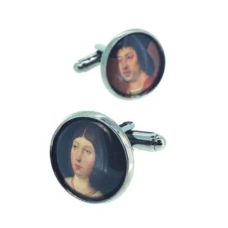 Gemelos para Camisa Isabel I de Castilla y Fernando II de Aragón Los Reyes Católicos - Gemelolandia