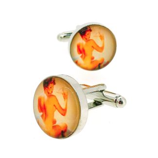 Gemelos para Camisa Magglass Pin Up Girl - Gemelolandia