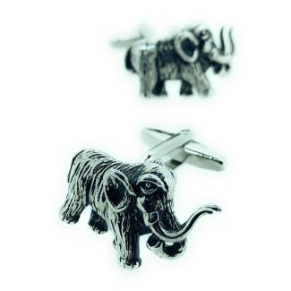 Gemelos para camisa Mamut Plateado-Gemelolandia