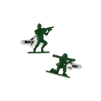 Gemelos para Camisa Muñecos Militares Verdes 1-Gemelolandia