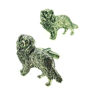 Gemelos para Camisa Perro Spaniel Ingles 3,5 x 2,5 cm - Gemelolandia