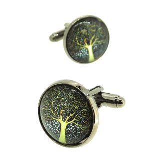 Gemelos para camisa Árbol Modelo 11-Gemelolandia