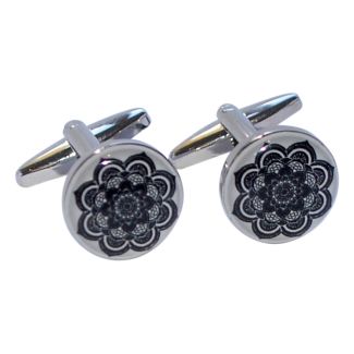 Gemelos para Camisa Representacion Mandala Mod III
