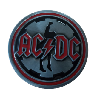 Hebilla AC&DC Rounded 8cm - Gemelolandia