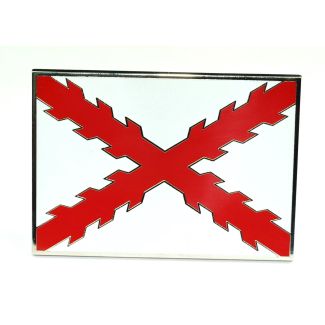 Hebilla de Cinturón Aspa de Borgoña o Cruz de San Andrés 01