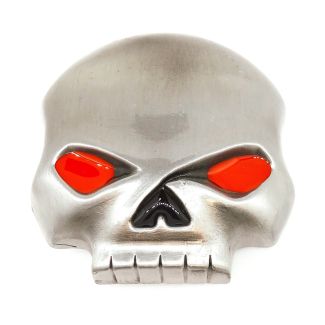 Hebilla de Cinturón Calavera Harley Davidson Acero 6,5cm-Gemelolandia