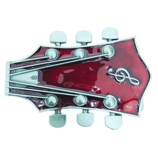 Hebilla de Cinturón Clavijero de Guitarra - Gemelolandia