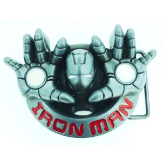 Hebilla de Cinturón Manos Iron Man Acero - Gemelolandia
