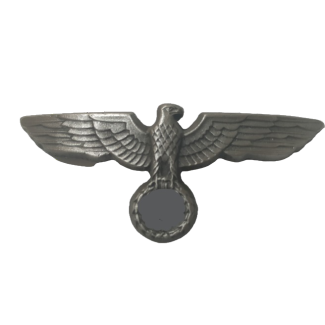 Insignia para Gorra Aguila IIIR Alemana 64mm Recreación Histórica-Réplica Militar - Gemelolandia