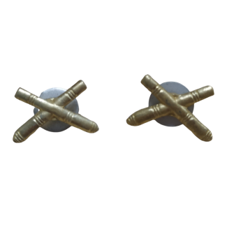 Insignias de Cuello Cañones Militares URSS 18mm - gemelolandia