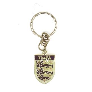Llavero a una cara a color Fed Inglesa de fútbol 3,5x2cm - Gemelolandia