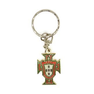 Llavero a una cara a color Fed Portuguesa de fútbol 3x2,5cm - Gemelolandia