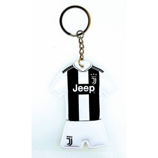 Llavero dos caras acolchado Juventus 7,5x6cm - Gemelolandia