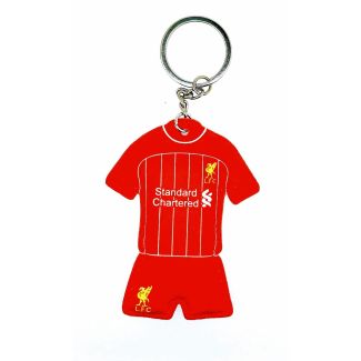 Llavero dos caras acolchado Liverpool 7,5x6cm - Gemelolandia