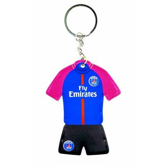 Llavero dos caras acolchado PSG 7,5x6cm - Gemelolandia