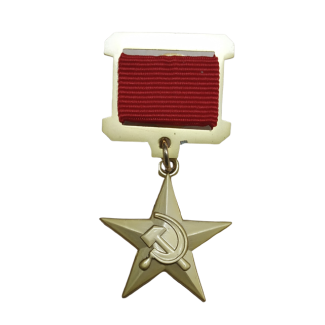 Medalla Orden Heroe del Trabajo Socialista 30mm - Gemelolandia