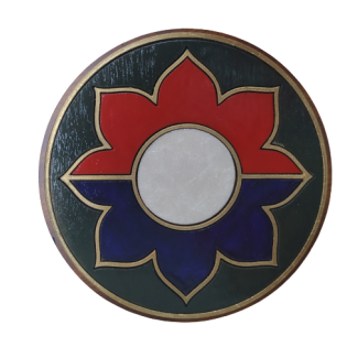 Metopa Madera 9th Infantry Division USA Homemade 7,3cm - Gemelolandia