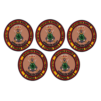 Pack 5 Parches Operación Balmis 2020 Infanteria de Marina - Gemelolandia