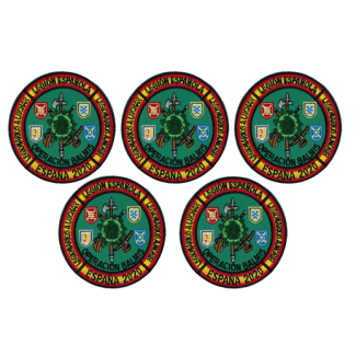 Pack 5 Parches Operación Balmis 2020 Legion Española - Gemelolandia