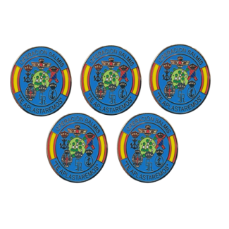 Pack 5 Pins de Solapa Operación Balmis 2020 Estado de Alarma - Gemelolandia